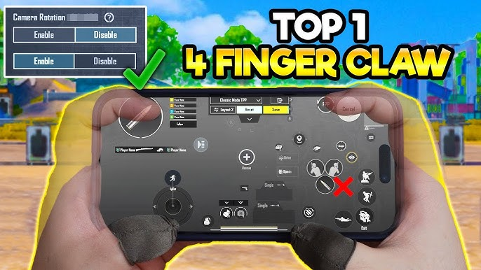 Optimizing BGMI Sensitivity Settings for 4-Finger Claw on Android