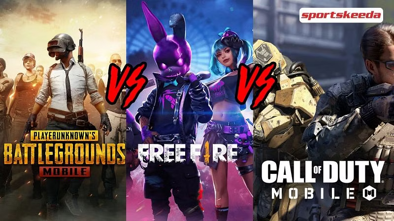 BGMI vs. Call of Duty Mobile vs. Free Fire: Which Battle Royale Reigns Supreme?